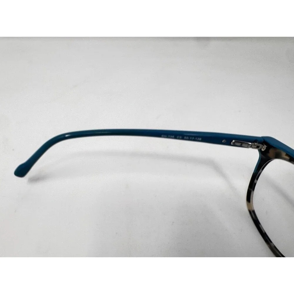 Scott Harris SH-736 Eyeglass Frames Only 50-17-138 Teal C3 Authentic